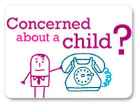 concerned about a child?